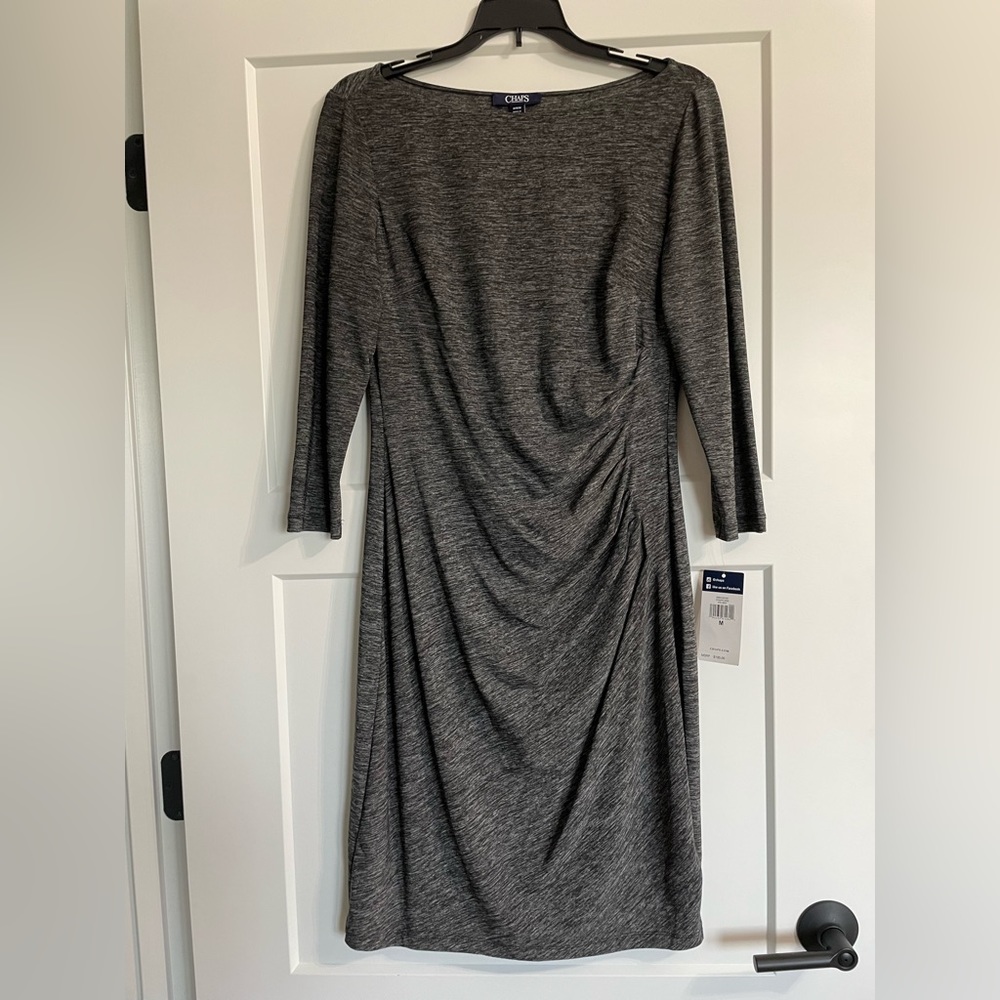 Chaps, above knee, heather gray dress
